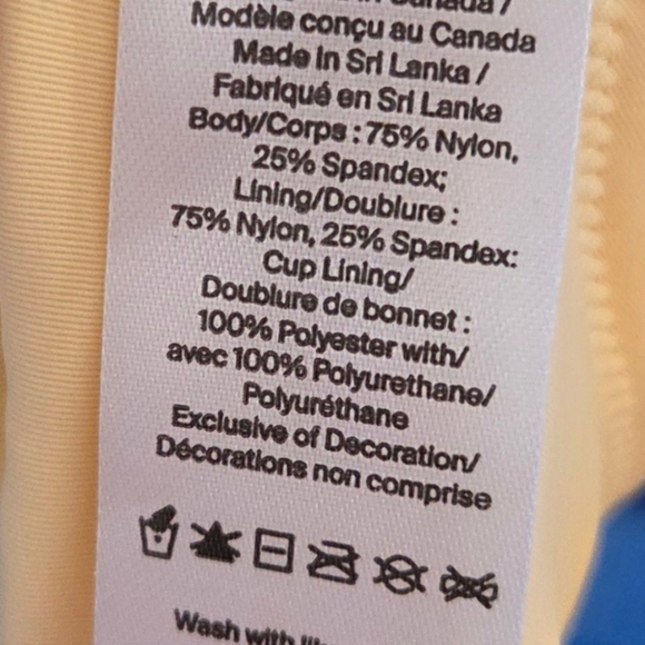 Knix Sunlit Yellow Free Flex Demi Bra Size 40E - Picture 4 of 6